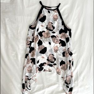 Katherine Kelly - Excellent Condition - Floral Print Woman’s Blouse Size Small